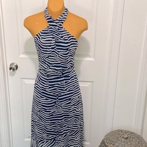 Sam Edelman Halter Chiffon Maxi👗 Sz 14